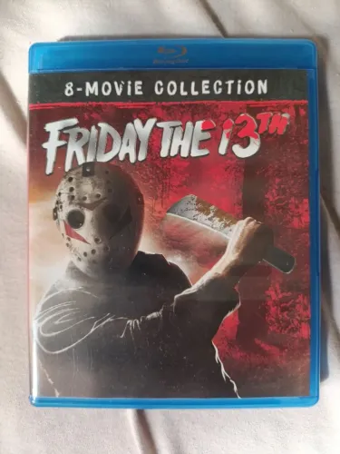 Coleção Sexta Feira 13 Blu-ray Com os 8 primeiros Flmes, Importado!!
