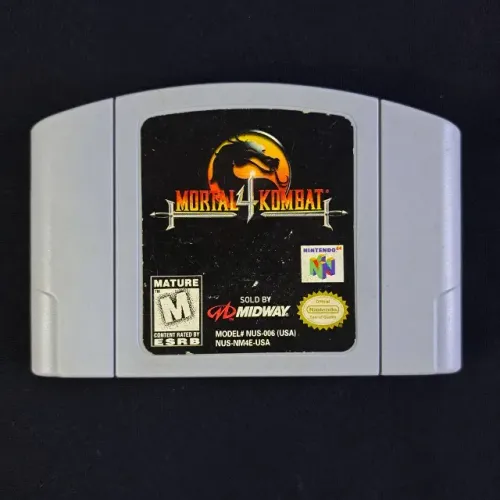 Mortal Kombat 4 Original Americano Nintendo 64. N64