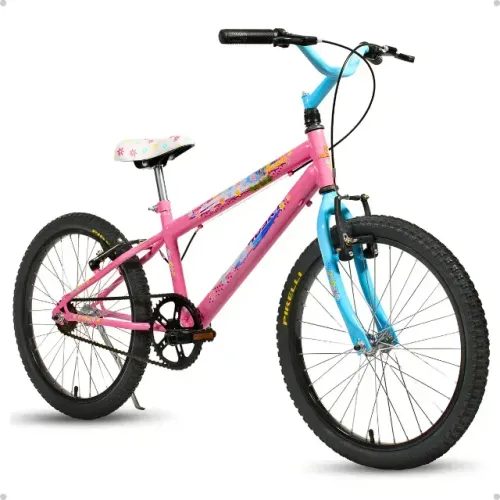 Bicicleta Infantil Feminina Aro 20 Rapunzel Menina Alumínio Husky