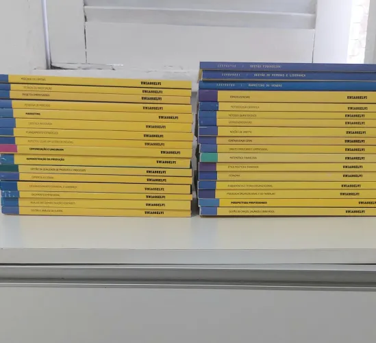 Kit completo 33 livros Administração Uniasselvi
