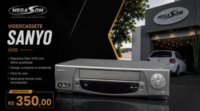 Videocassete Sanyo VHS
