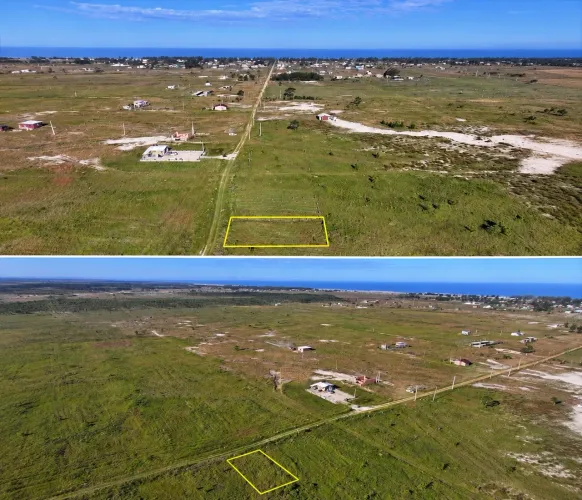 Terreno frente 1100m do mar, potencial de valorização 