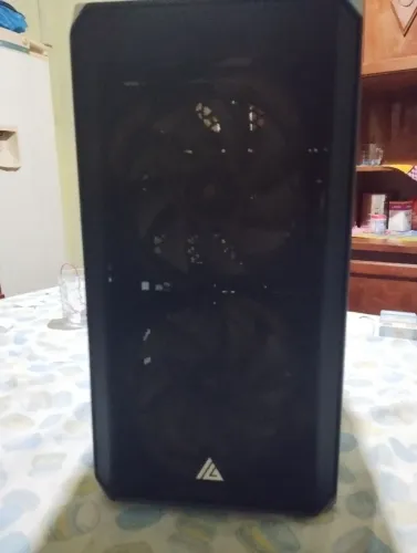 Gabinete duas fans rgb