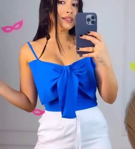 Cropped Laço