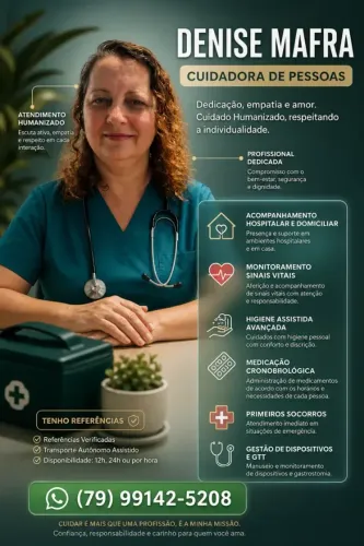 CUIDADORA DE PESSOAS