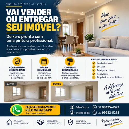 Pintor Residencial | Pintura de Casas e Apartamentos