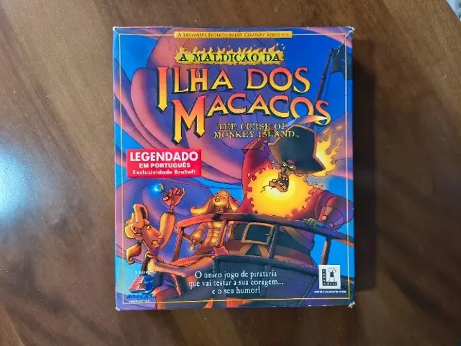 Jogo PC - A Maldição da Ilha dos Macacos (big box)