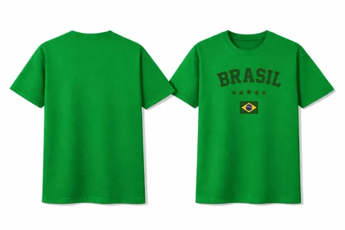 Camisetas 100% algodão