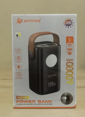 Power Bank Turbo 60.000mah 100w P/ Starlink Mini e Notebook