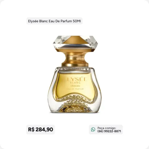 Elysée Blanc Eau De Parfum 50Ml