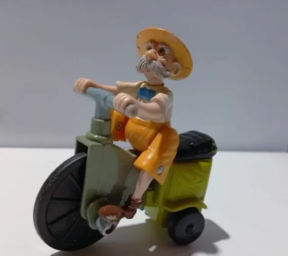MINIATURA VINTAGE TARZAN PROFESSOR ARCHIMEDES MCDONALDS 1999