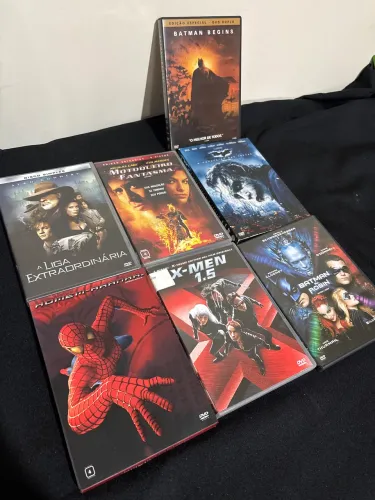 Coleção DVDs Super Heróis
