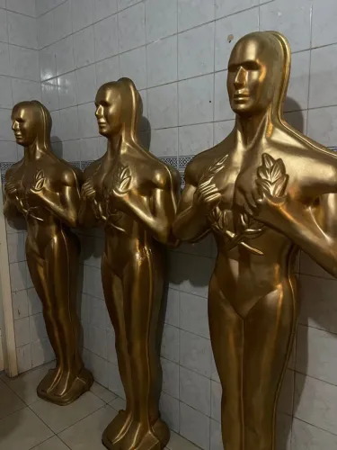 Estátua do Oscar Gigante 2m para decoração de festa