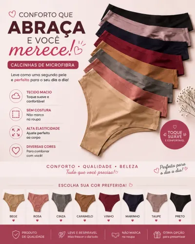 ? Calcinha a Laser Premium