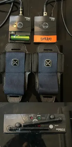 Transmissor sem fio instrumento AKG SR40 mini