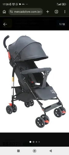 Carrinho de passeio bebê