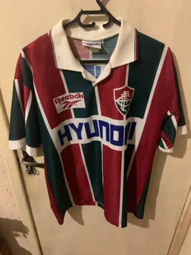 Camisa Fluminense 1995 Tricolor Reebok Gol de Barriga