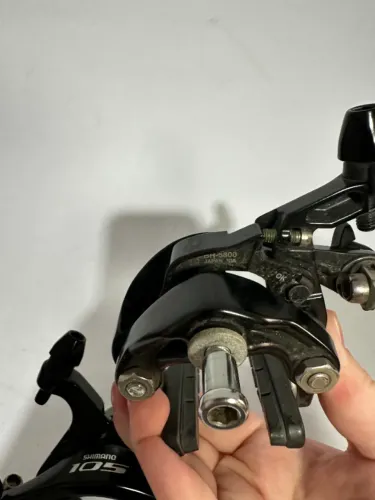 Par De Freios Ferradura Shimano 105 Br-5800 Road Speed - Usado ótimo estado