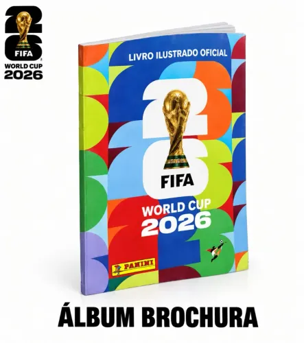 Álbum copa do mundo 2026 FIFA capa mole vazio