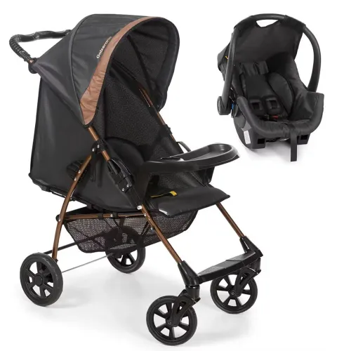 Carrinho de bebê + bebê conforto