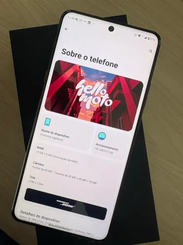 Top Moto Signature 512gb + BRINDES