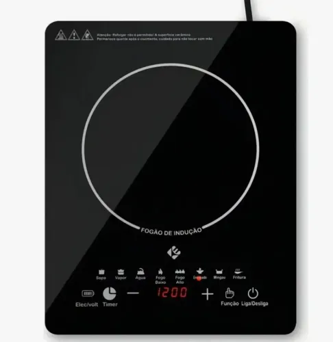 Cooktop de indução seminovo