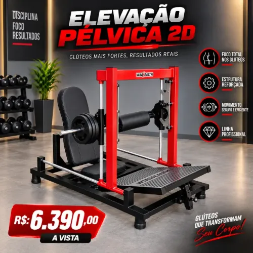 Elevação Pelvica 2D Academia