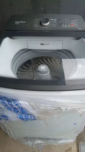 Lavadora Brastemp 15kg praticamente nova com nota fiscal disponível, entregamos no local