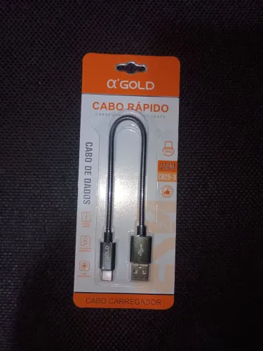 Cabo Rápido USB-C + Frete.