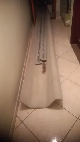 1 telha kalhetão 4,5 mts