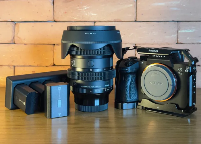 Kit Completo Sony A7 III + Sigma 24-70 II