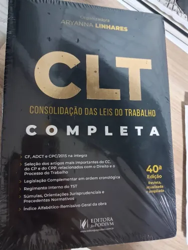 Consolidação das Leis Trabalhistas - CLT + marcadores.