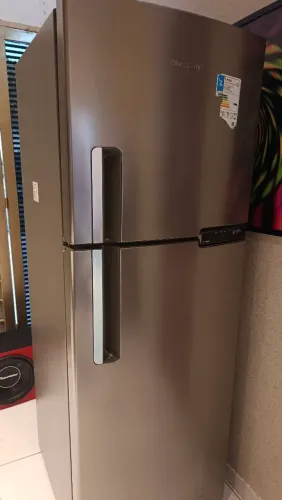 Geladeira Brastemp Inox 375L