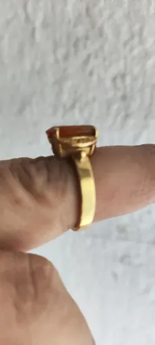 anel de ouro 18 k maçisa 