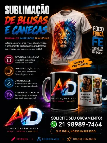 Canecas personalizadas e estampas 