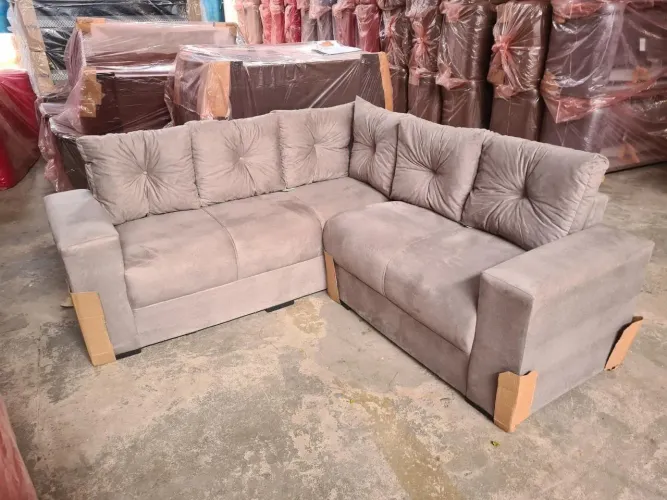 SOFÁ EM L GRANDE 5 LUGARES POR R$ 1.400 | FRETE GRÁTIS