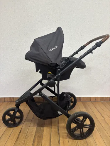 Carrinho Kiddo Premium Travel System + Bebê Conforto | Excelente Estado