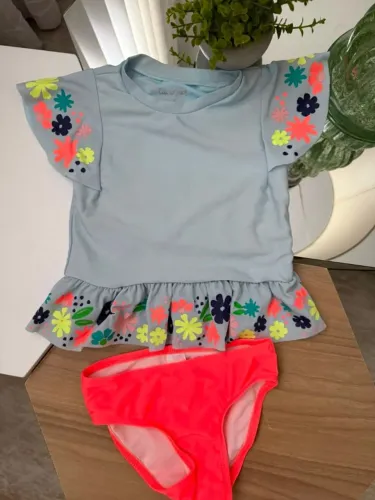 biquíni infantil cat&jack 3 anos