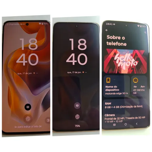 Smartphone Motorola Edge 50 Neo Latte 8gb 256gb - Muito Novo!