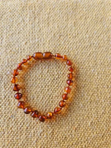 Pulseira de ambar baltico