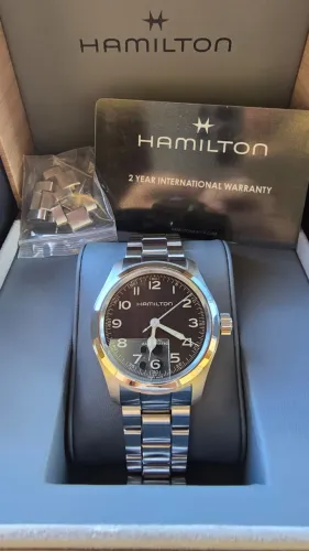 Hamilton Murph 38mm bracelete usado