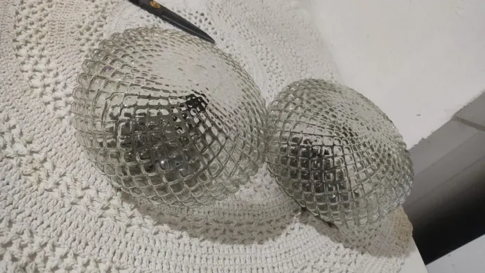 Plafon de vidro estilo jaca