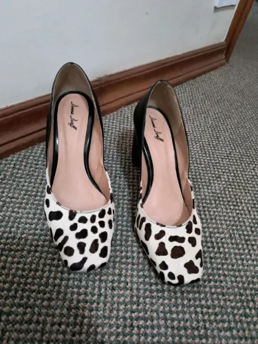 scarpin donna doff animal print 37