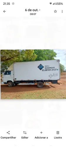 Frete e mudança