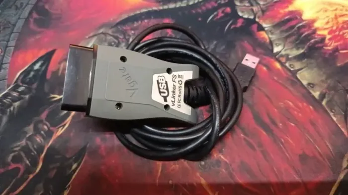 Scanner vLinker FS OBD2 adaptador USB para interruptor automático FORScan HS/MS-CAN