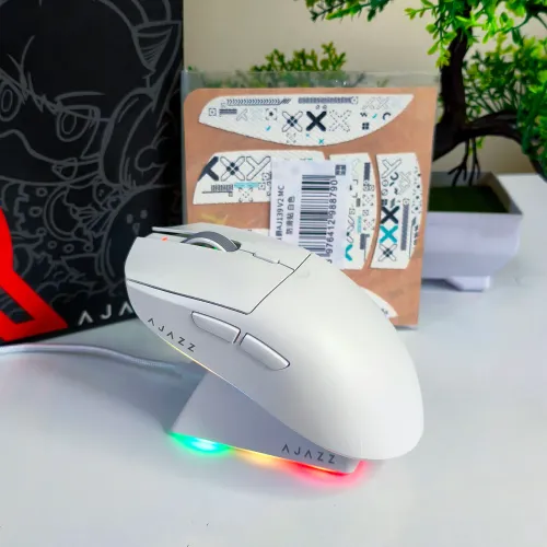 Mouse Sem Fio Ajazz AJ139 V2 C/ Dock Magnético - PAW3311