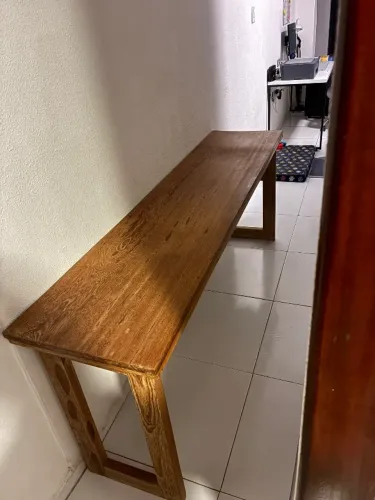 Mesa/bancada madeira