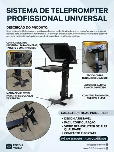 Tele prompter