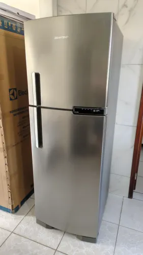Geladeira Brastemp Frost Free Inox Zero - Oportunidade