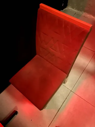 Cadeira estofada